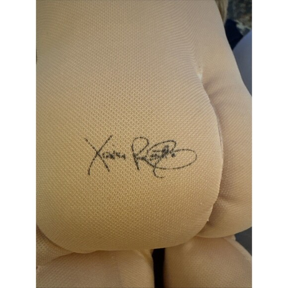 Cabbage Patch Kids Wheat Poodle Hair w/ 2 Ponytails Girl Green Eyes RARE - Picture 3 of 11